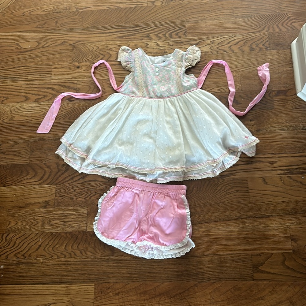 Love+Grow dress. 5T dress and bloomer set